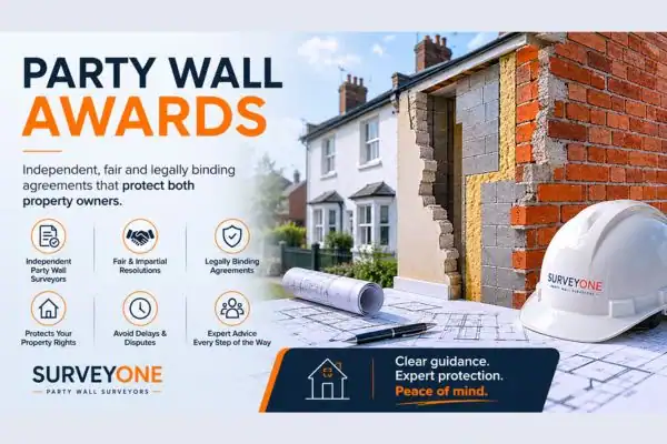 Contact our team today to see if you require party wall awards Guildford